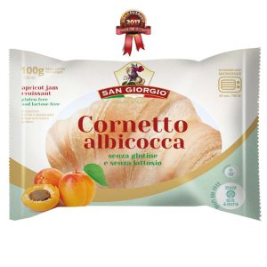 Cornetto Albicocca Senza Glutine 100Gx15PZ -SG-